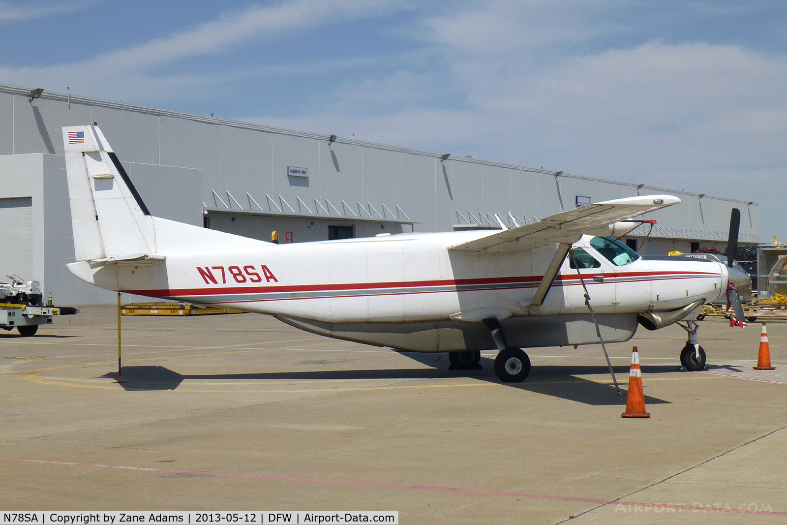N78SA, 1995 Cessna 208B Grand Caravan C/N 208B0467, At DFW Airport