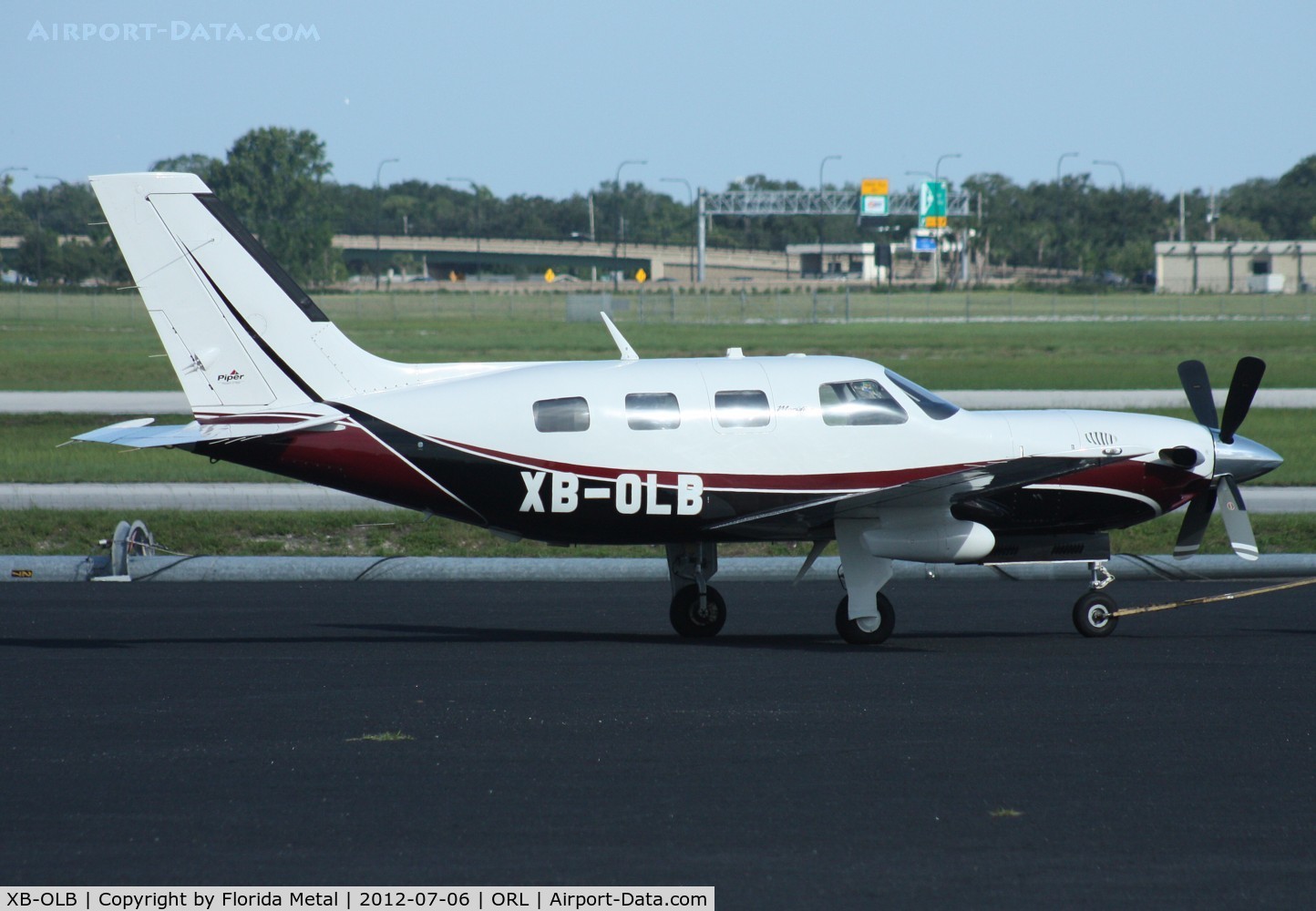 XB-OLB, 2007 Piper PA-46-500TP Malibu Meridian C/N 4697328, PA-46-500TP