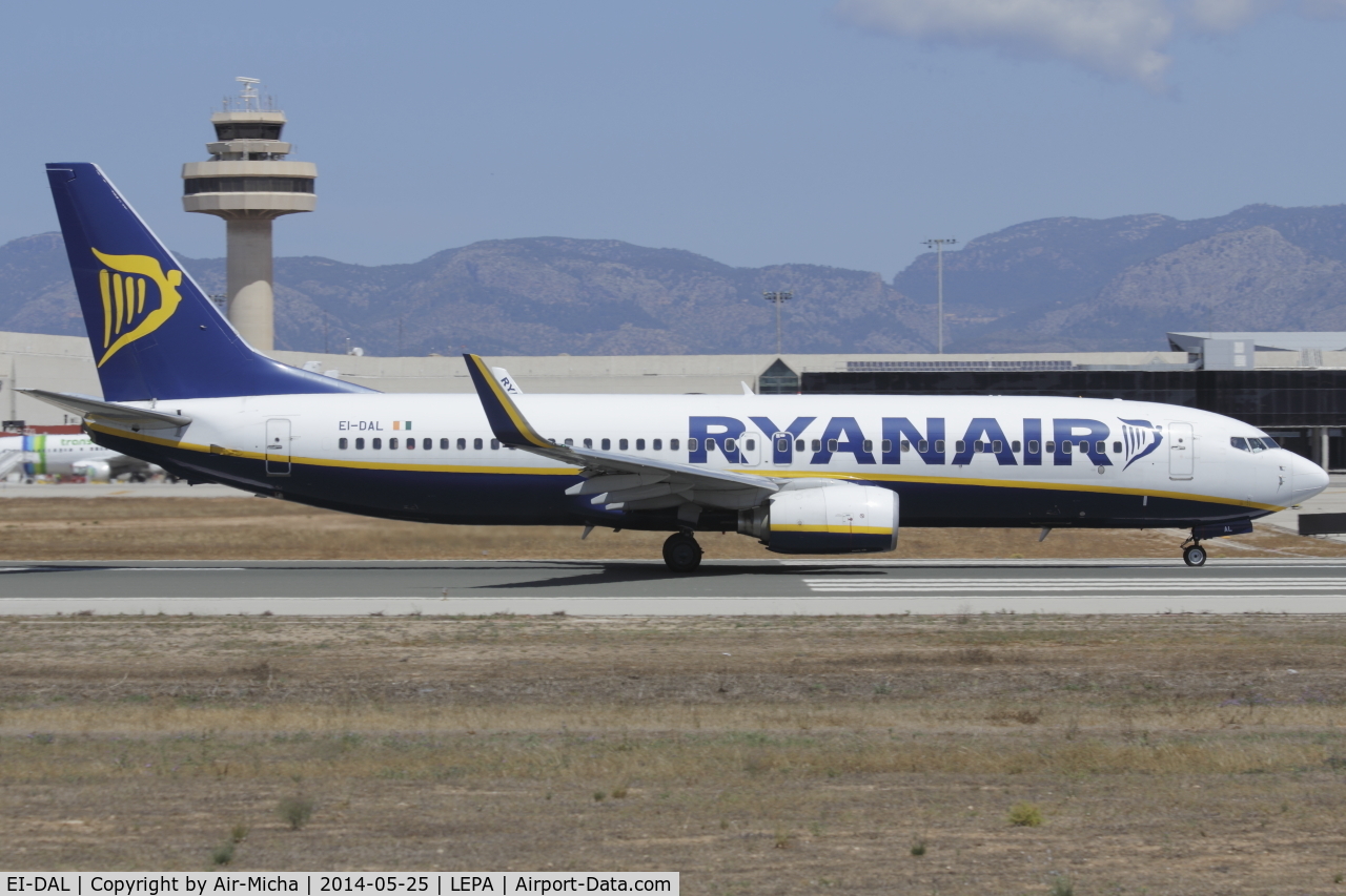 EI-DAL, 2003 Boeing 737-8AS C/N 33718, Ryanair