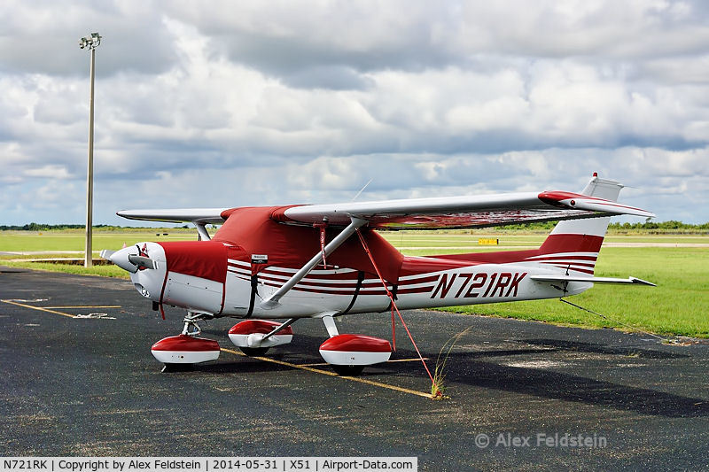 N721RK, 1978 Cessna 152 C/N 15283032, Homestead