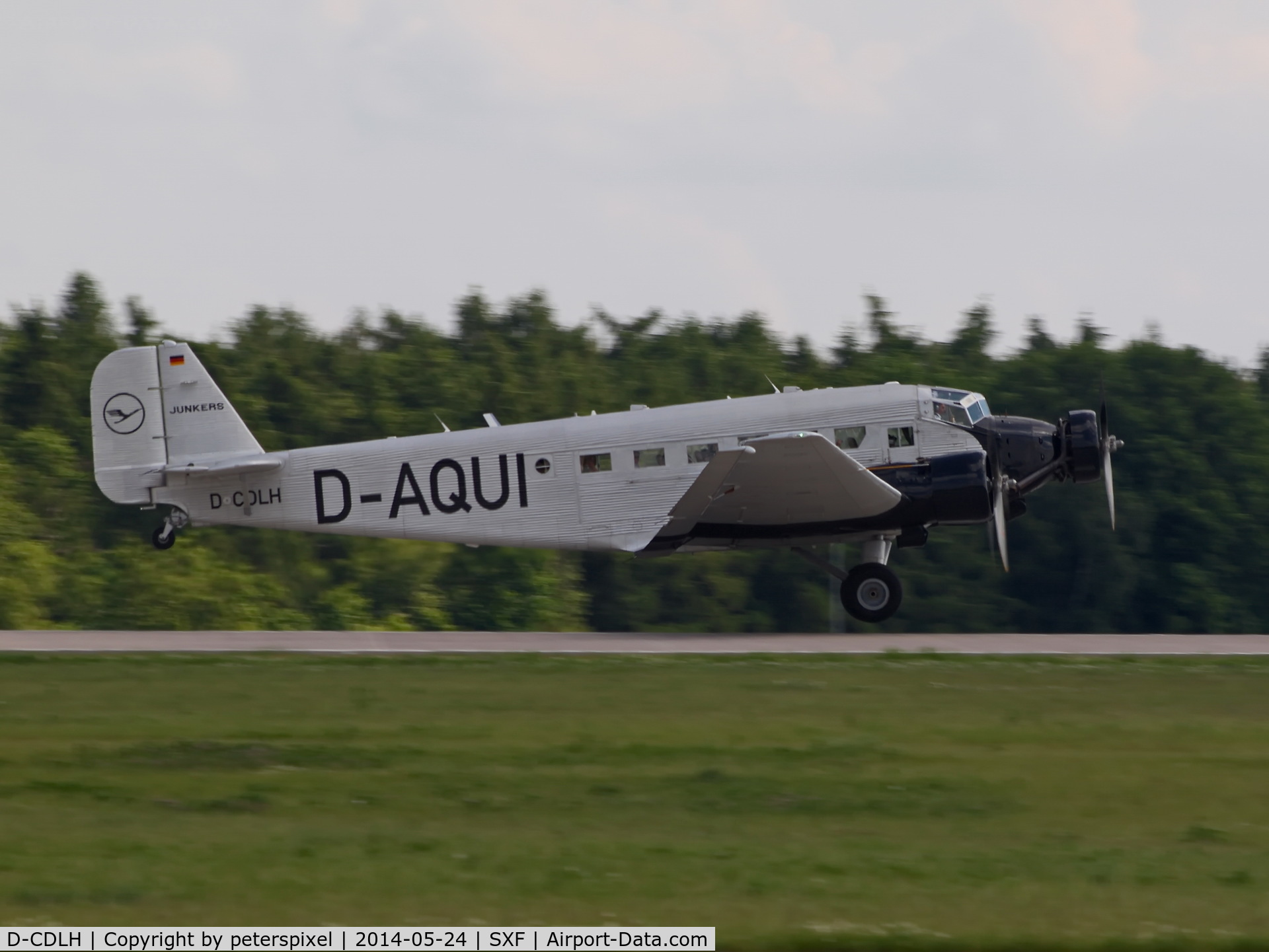 D-CDLH, 1936 Junkers Ju-52/3m C/N 130714, ILA Berlin Air Show 2014