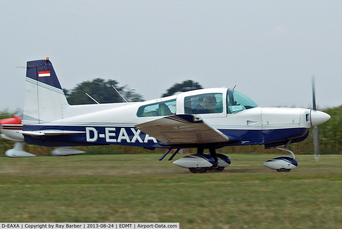 D-EAXA, American Aviation AA-5 Traveler C/N AA5-0497, American Aviation AA-5 Traveler [AA5-0497] Tannheim~D 24/08/2013