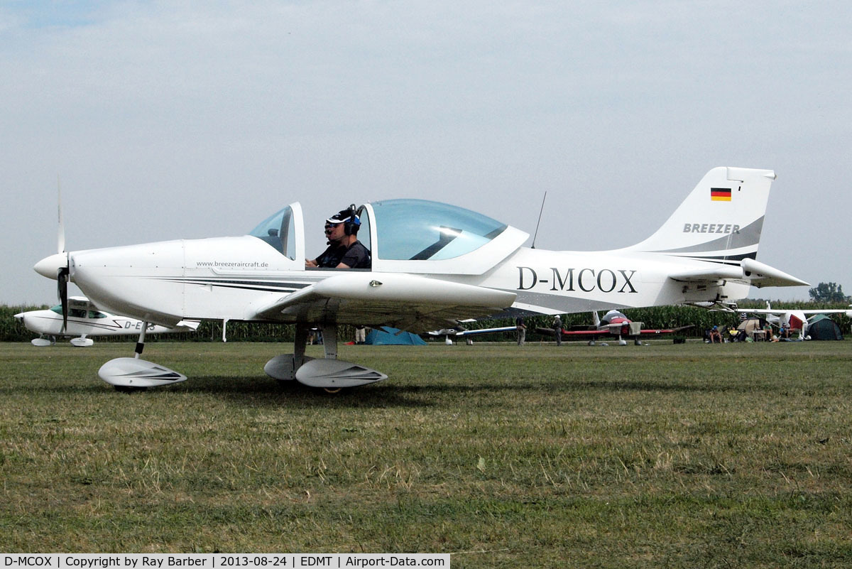 D-MCOX, Aerostyle Breezer C/N 077, Aerostyle Breezer [077] Tannheim~D 24/08/2013