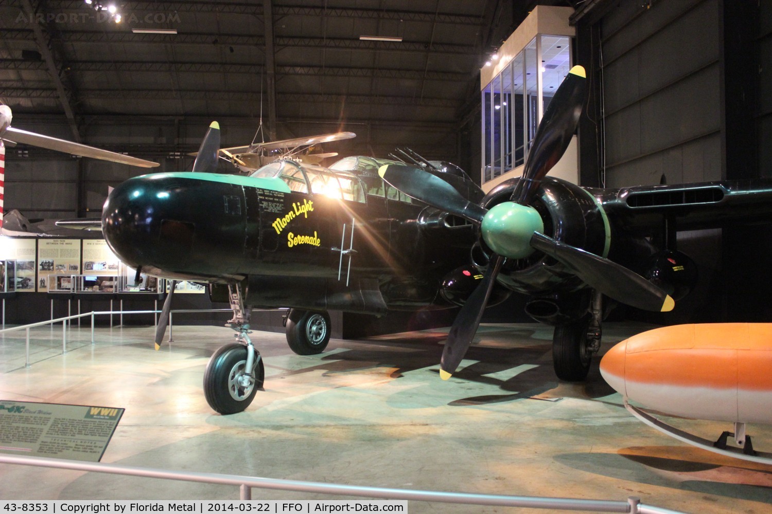 43-8353, 1943 Northrop P-61B Black Widow C/N 1407, Moonlight Serenade P-61 Black Widow