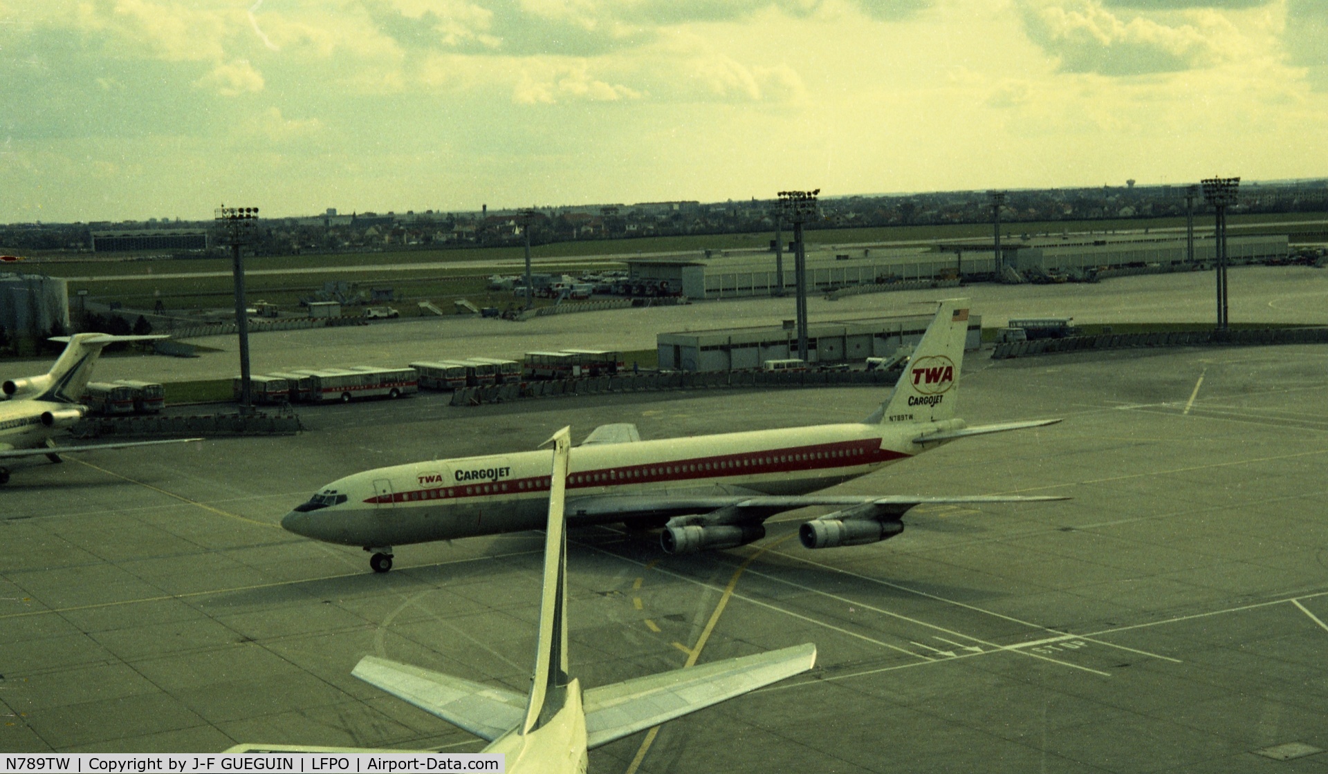 N789TW, 1963 Boeing 707-373C C/N 18709, N789TW, Trans-World Airlines Boeing at Paris-Orly airport.
