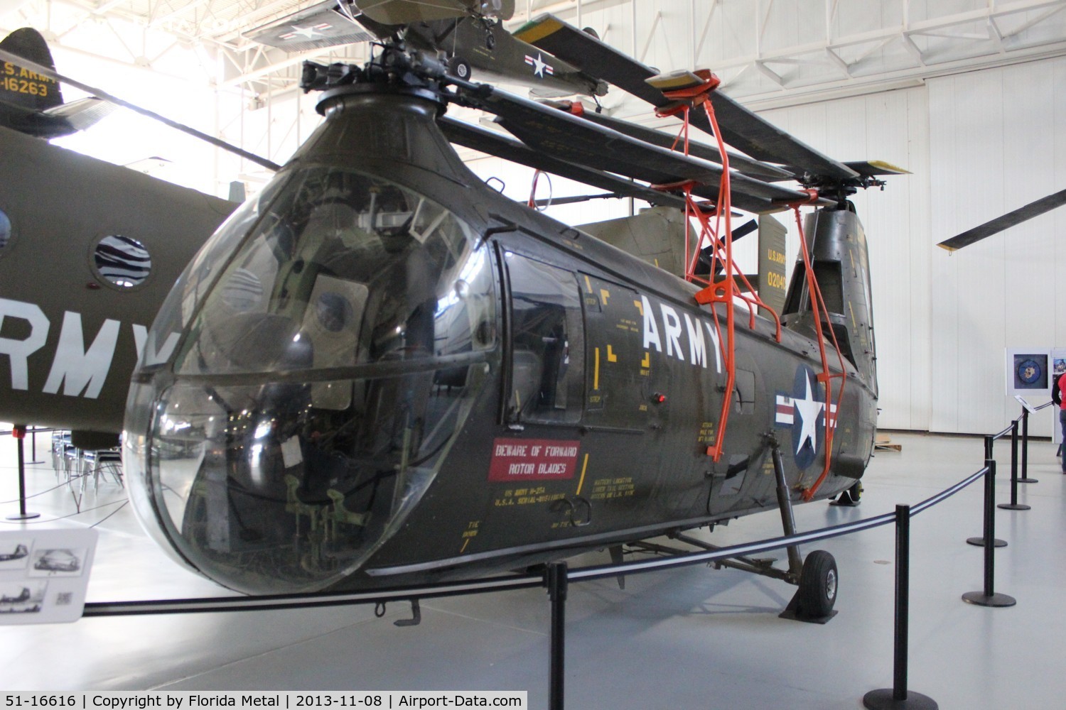 51-16616, 1953 Piasecki H-25A Army Mule C/N 25, H-25 Army Mule at Army Aviation Museum