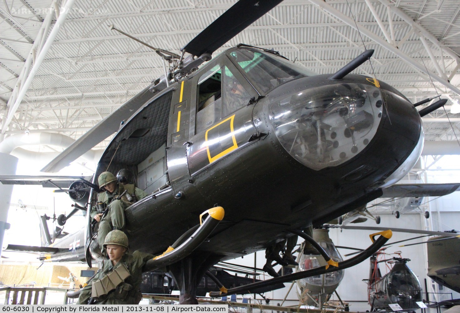60-6030, 1961 Bell YUH-1D Iroquois C/N 703, Huey at Army Aviation Museum