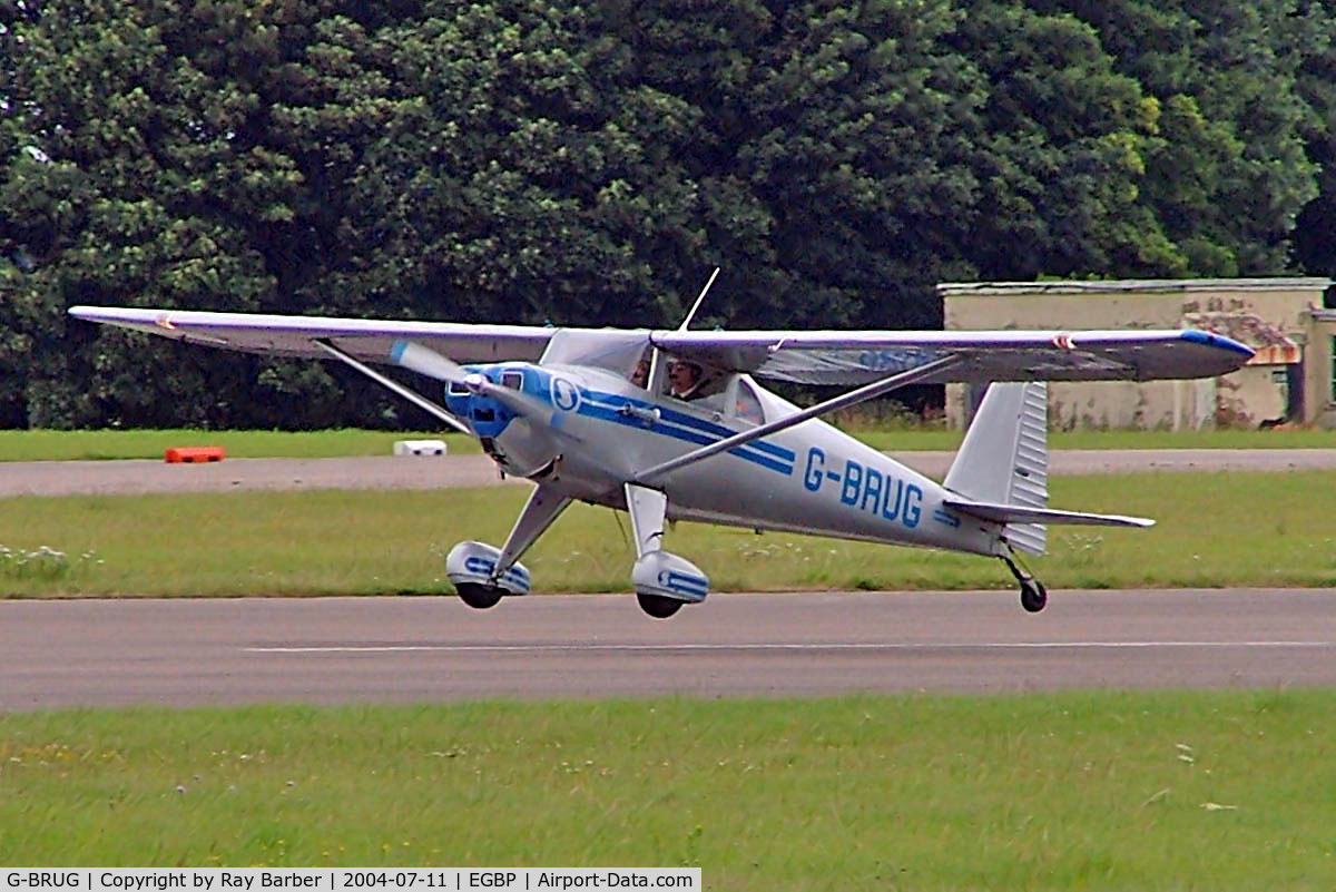 G-BRUG, 1946 Luscombe 8E Silvaire C/N 4462, Luscombe 8E Silvaire [4462] Kemble~G 11/07/2004
