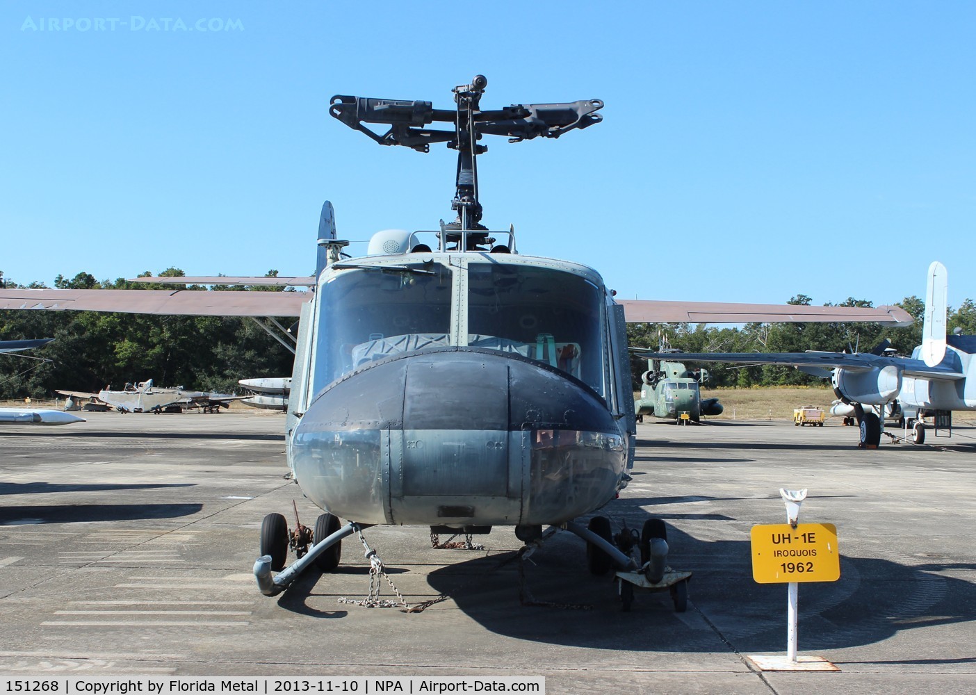 151268, 1964 Bell UH-1E Iroquois C/N 6003, UH-1E Iroquois Huey