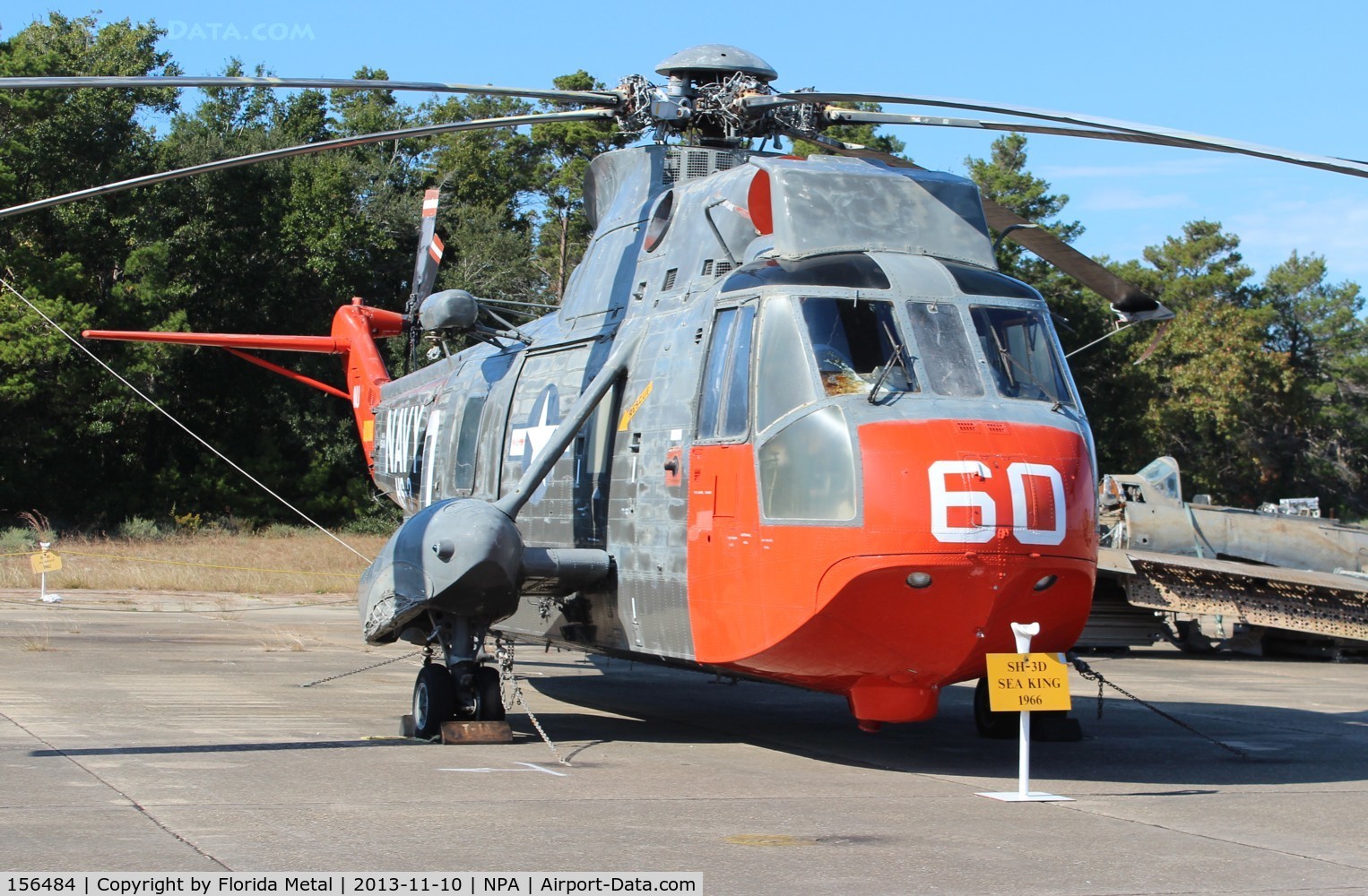 156484, Sikorsky SH-3H Sea King C/N 61430, SH-3H Sea King