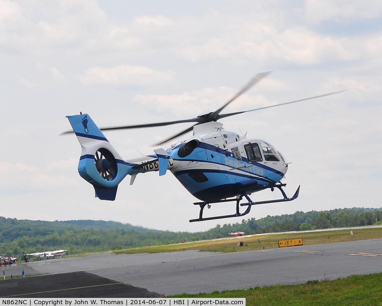 N862NC, 2007 Eurocopter EC-135T-2+ C/N 0567, NC Aviation Museum Fly In, June 7, 2014