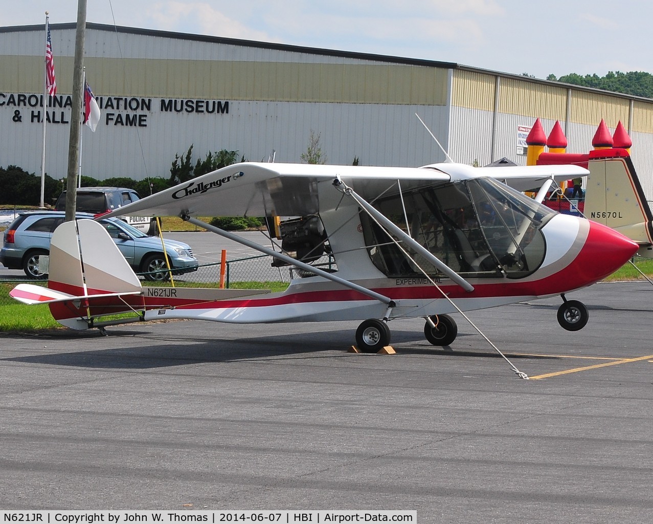 N621JR, 1998 Quad City Challenger II C/N CH2-1097-1667, NC Aviation Museum Fly In, June 7, 2014