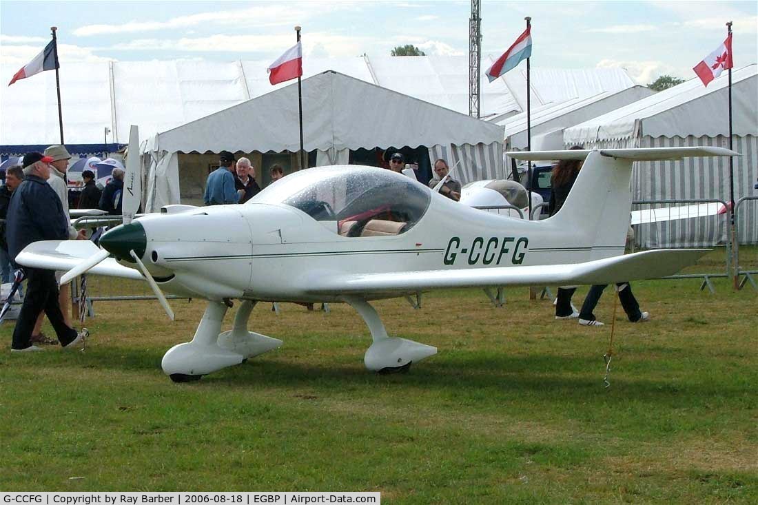 G-CCFG, 2003 Dyn'Aero MCR-01 Banbi C/N PFA 301A-14047, Dyn'Aero MCR-01 Banbi [PFA 301A-14047] Kemble~G 18/08/2006