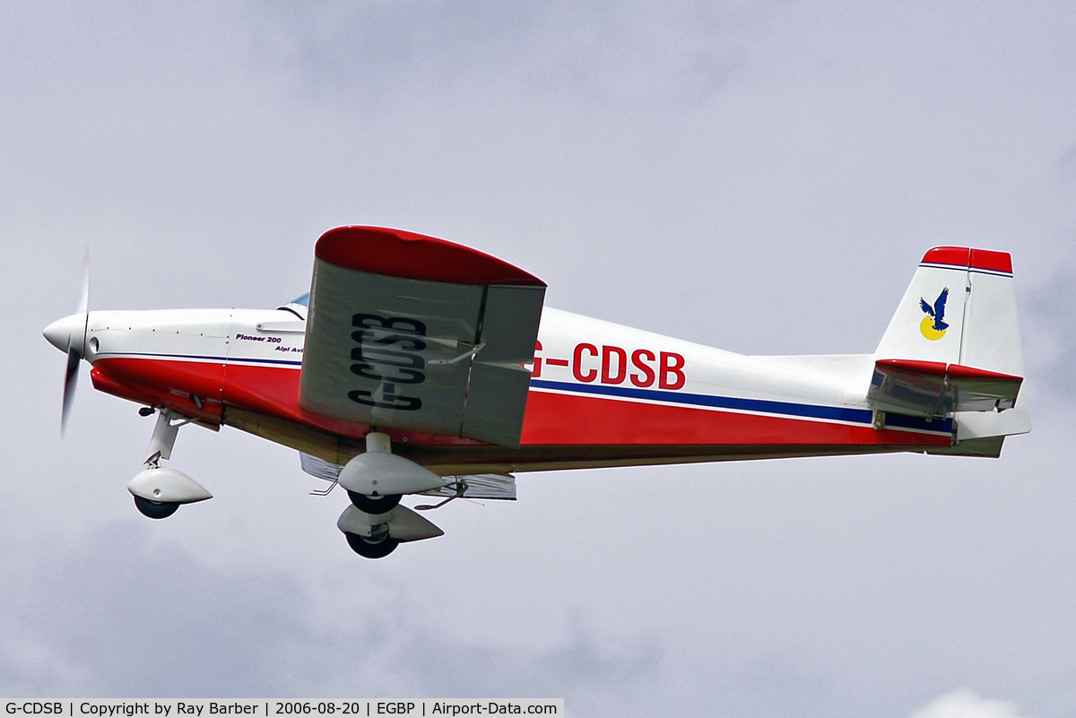 G-CDSB, 2005 Alpi Aviation Pioneer 200 C/N PFA 334-14443, Alpi Aviaton Pioneer 200 [PFA 334-14443] Kemble~G 20/08/2006