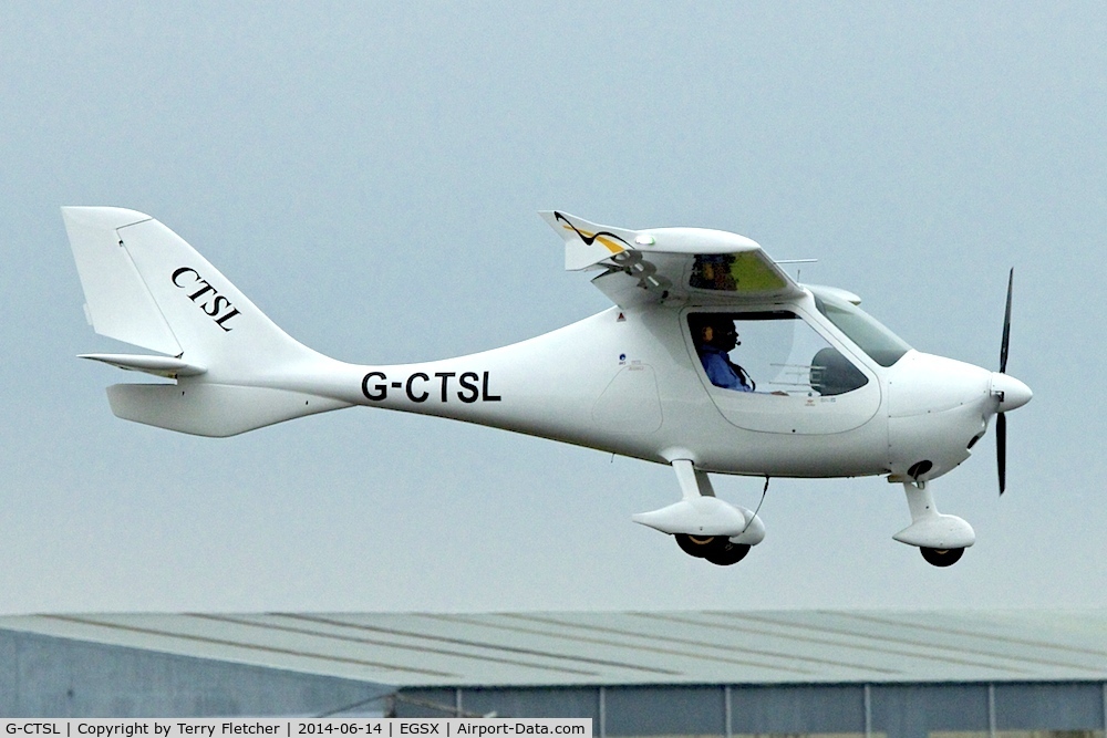 G-CTSL, 2014 Flight Design CT Supralight C/N 8683, Attending the 2014 June Air Britain Fly-In at North Weald
