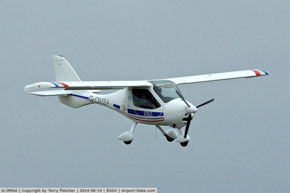 G-OMSA, 2009 Flight Design CTSW C/N 8501, Attending the 2014 June Air Britain Fly-In at North Weald