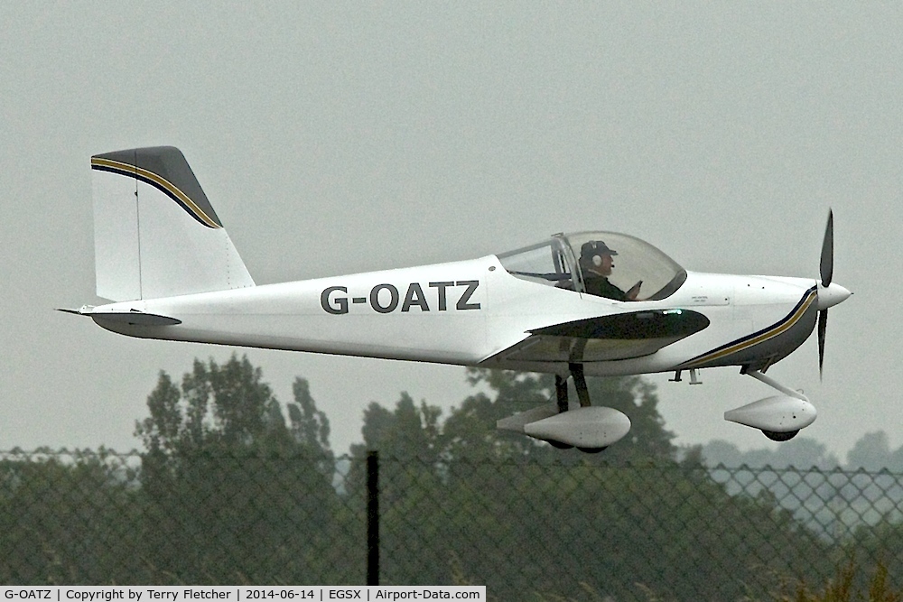 G-OATZ, 2011 Vans RV-12 C/N LAA-363-15079, Attending the 2014 June Air Britain Fly-In at North Weald