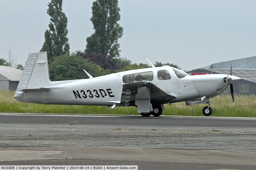 N333DE, 2005 Mooney M20M Bravo C/N 27-0346, At North Weald