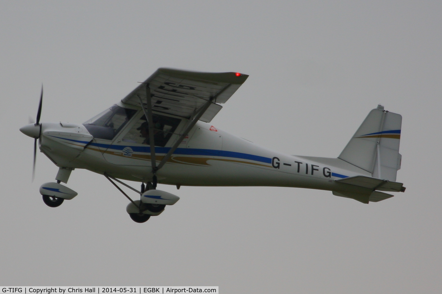 G-TIFG, 2010 Comco Ikarus C42 FB80 C/N 1009-7119, at AeroExpo 2014