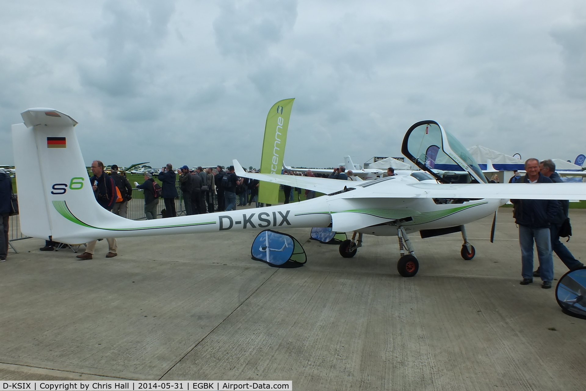 D-KSIX, Stemme S-6RT C/N 6.T.10.024, at AeroExpo 2014