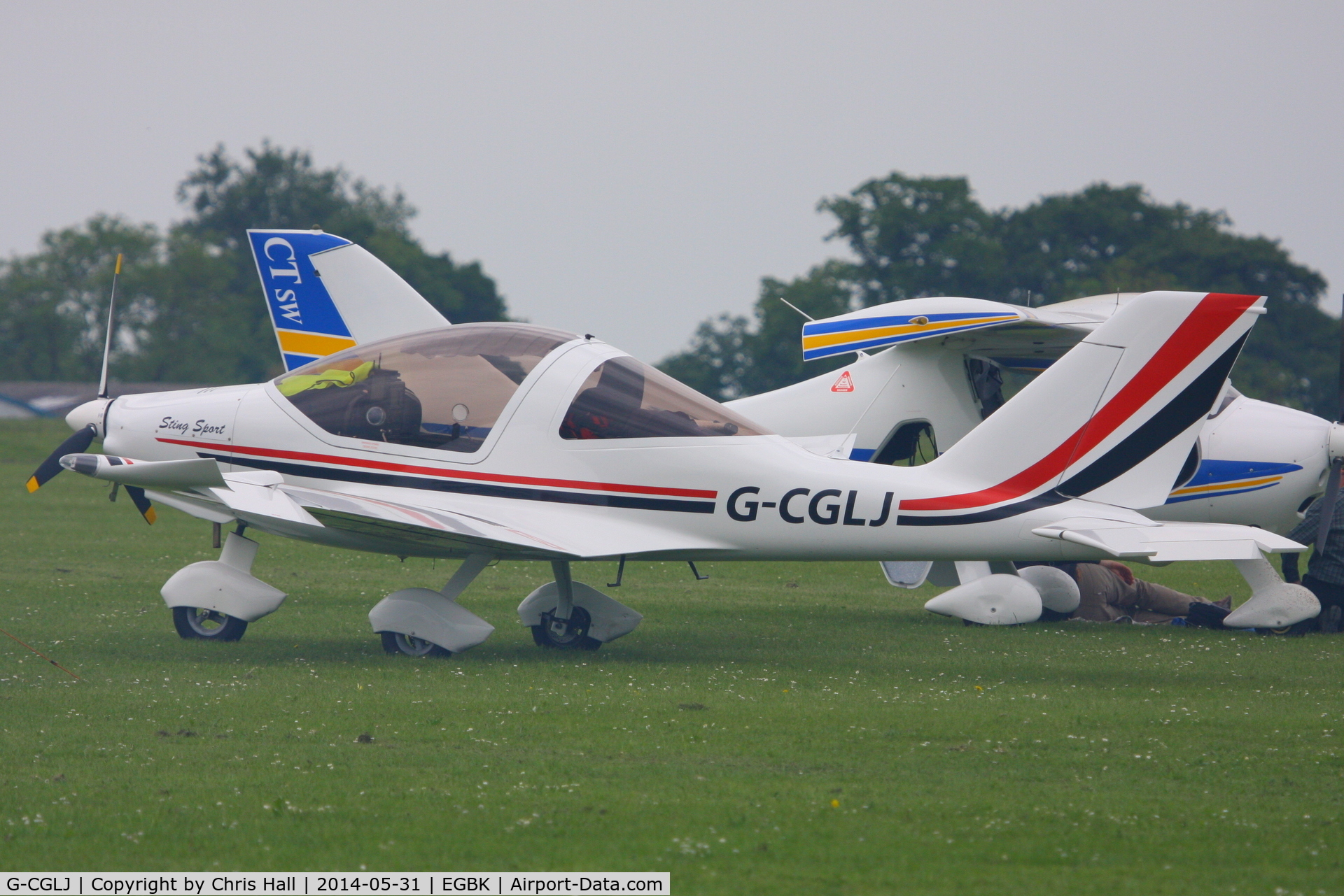 G-CGLJ, 2009 TL Ultralight TL-2000 Sting Carbon C/N LAA 347-14794, at AeroExpo 2014