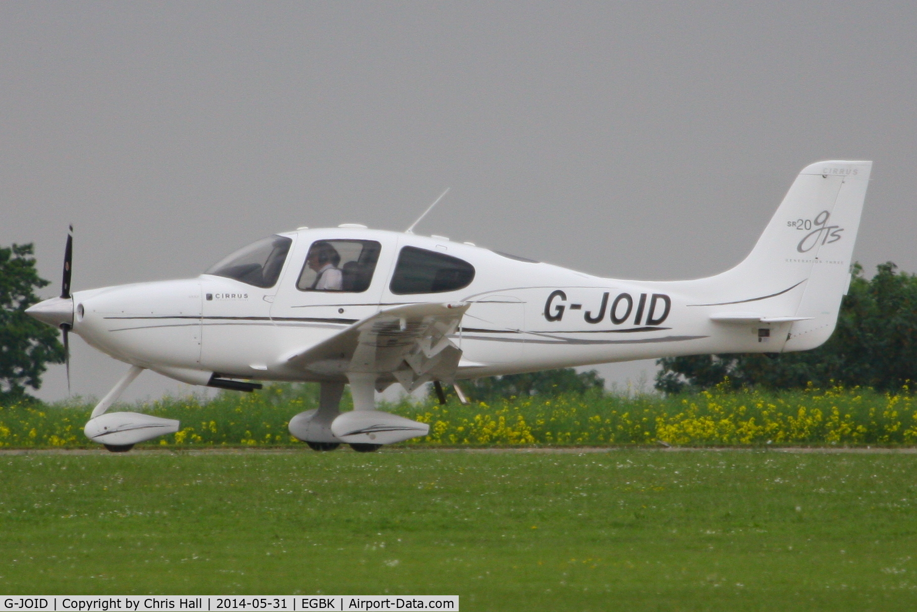 G-JOID, 2008 Cirrus SR20 G3 GTS C/N 1910, at AeroExpo 2014