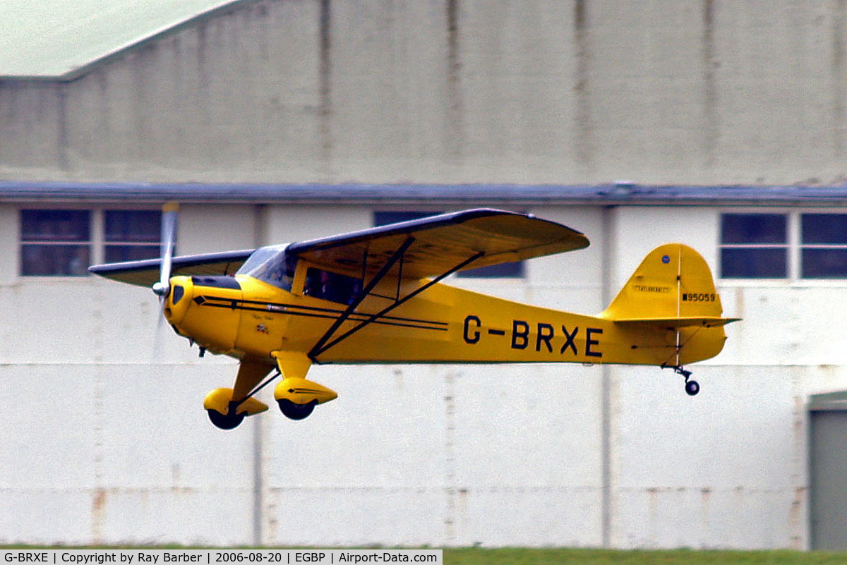 G-BRXE, 1946 Taylorcraft BC-12D Twosome C/N 9459, Taylorcraft BC-12D-1 [9459] Kemble~G 20/08/2006