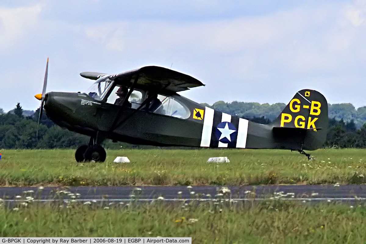 G-BPGK, 1956 Aeronca 7AC Champion C/N 7AC-7187, Aeronca 7AC Champion [7AC-7187] Kemble~G 19/08/2006