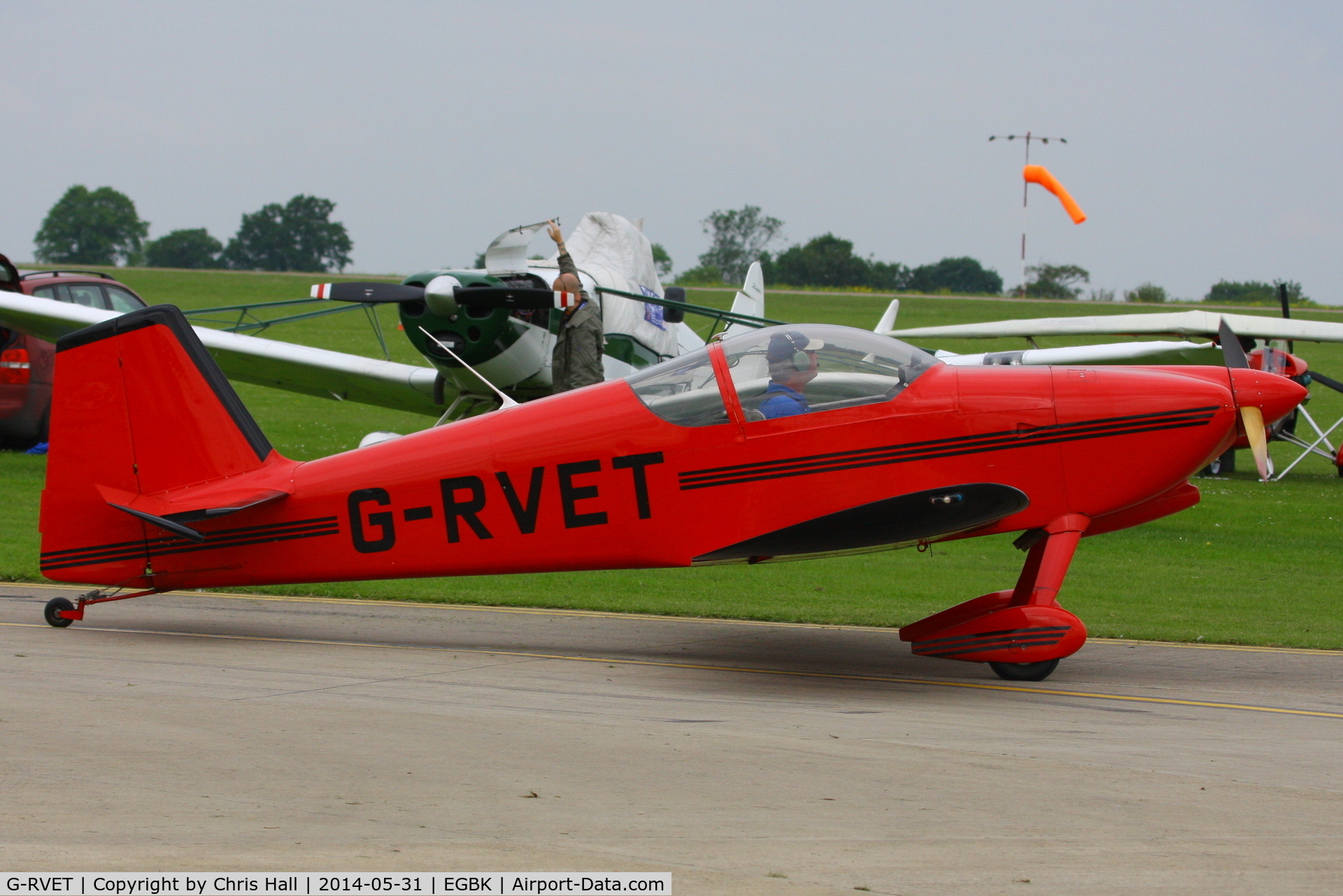 G-RVET, 1999 Vans RV-6 C/N PFA 181-12852, at AeroExpo 2014