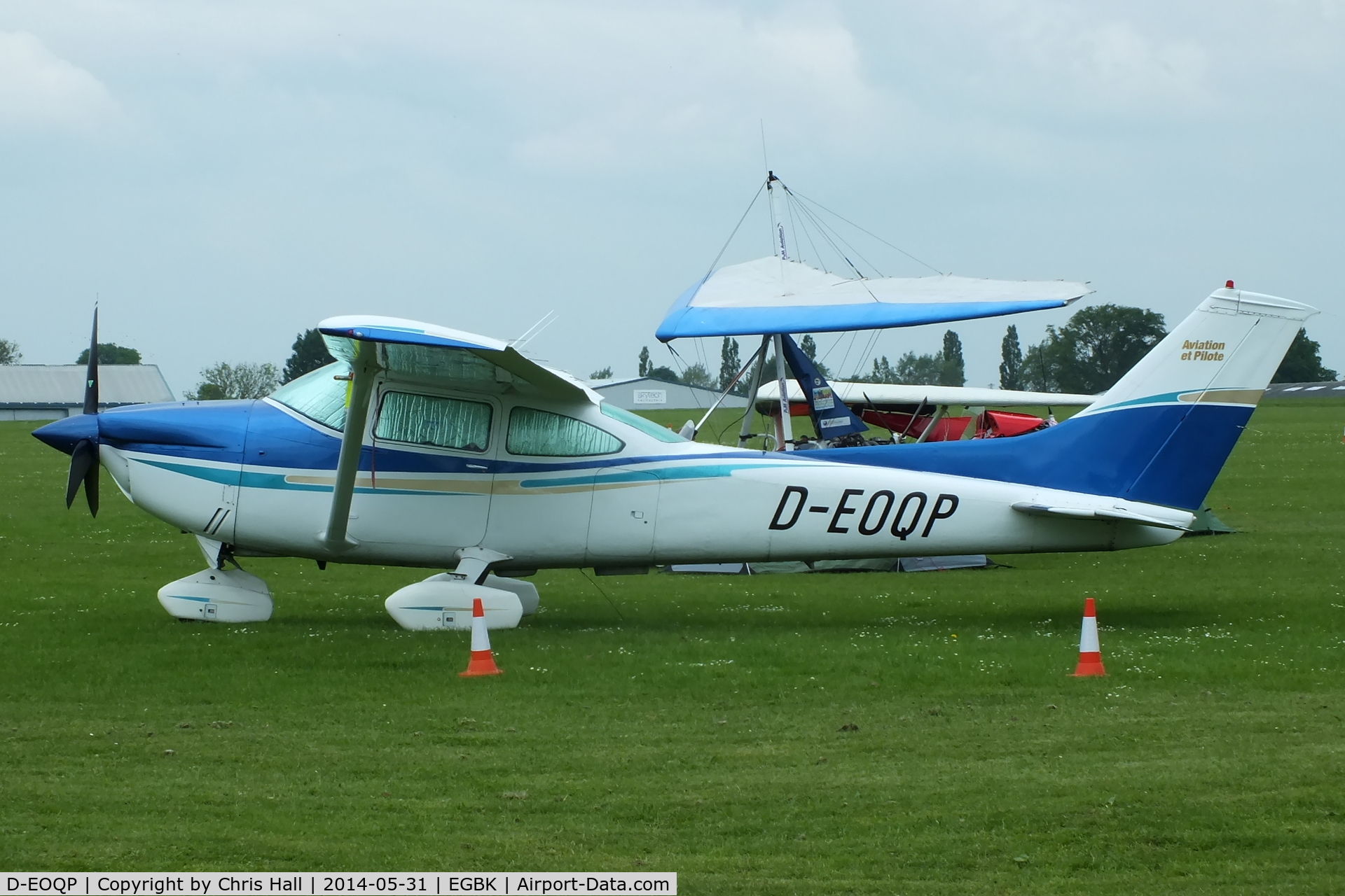 D-EOQP, Cessna 182P Skylane C/N 18263144, at AeroExpo 2014