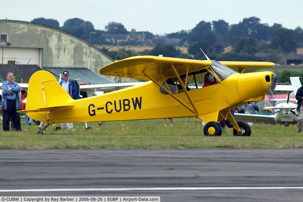 G-CUBW, 2005 Wag-Aero CUBy Acro Trainer C/N PFA 108-13581, WAG-Aero CUBy Acro Trainer [PFA 108-13581] Kemble~G 20/08/2006