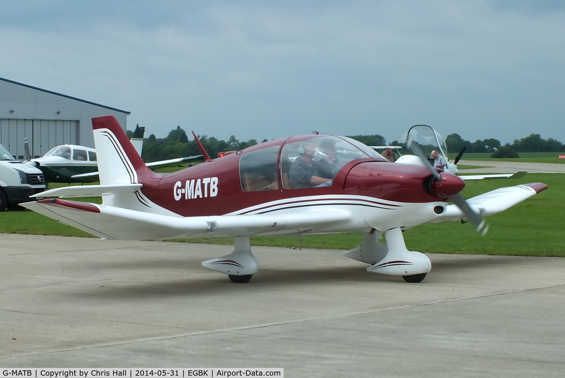 G-MATB, 1972 Robin DR-400-160 Chevalier C/N 735, at AeroExpo 2014