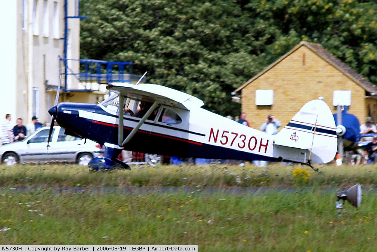 N5730H, 1949 Piper PA-16 Clipper C/N 16-342, Piper PA-16 Clipper [16-342] Kemble~G 19/08/2006