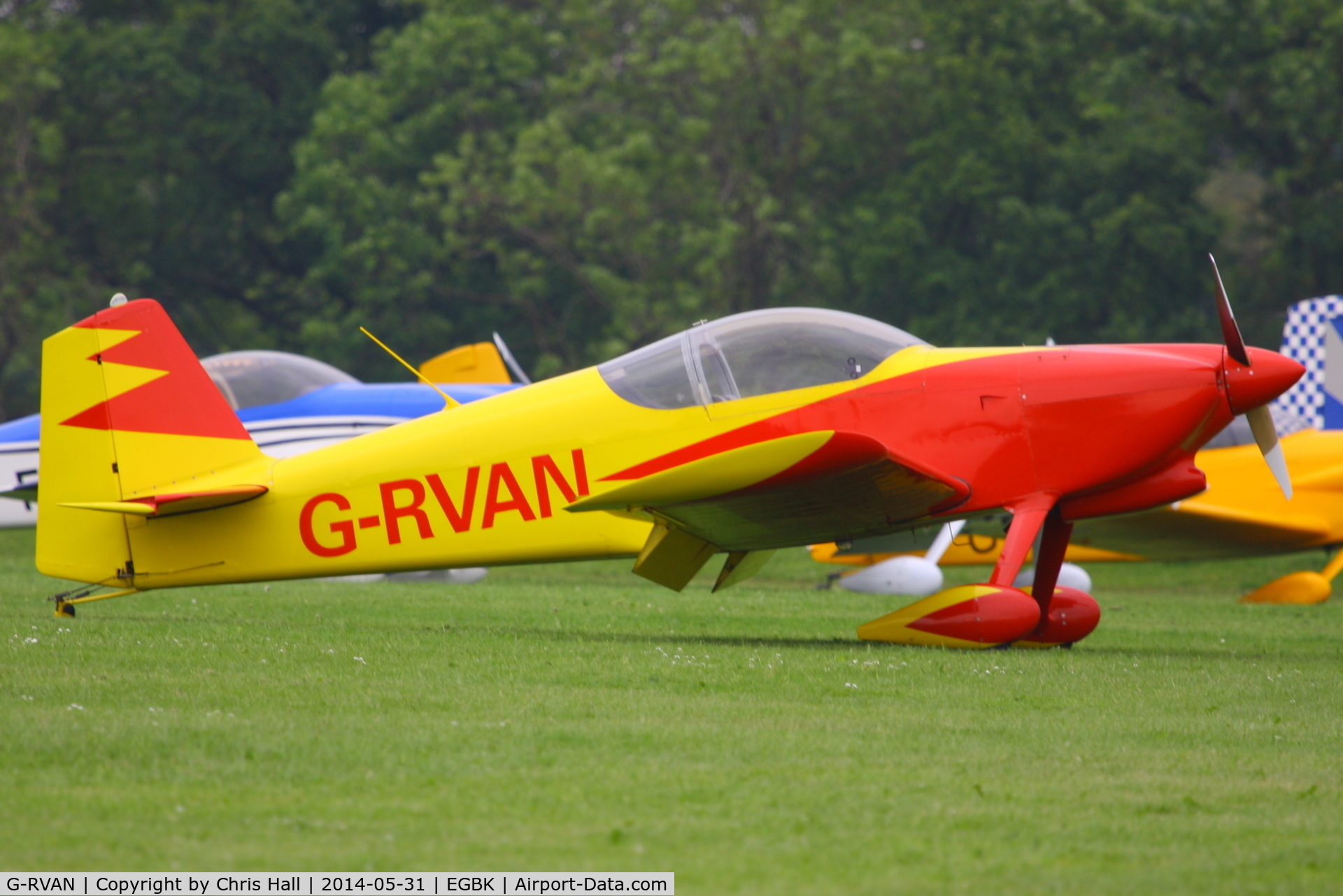 G-RVAN, 1998 Vans RV-6 C/N PFA 181-12657, at AeroExpo 2014