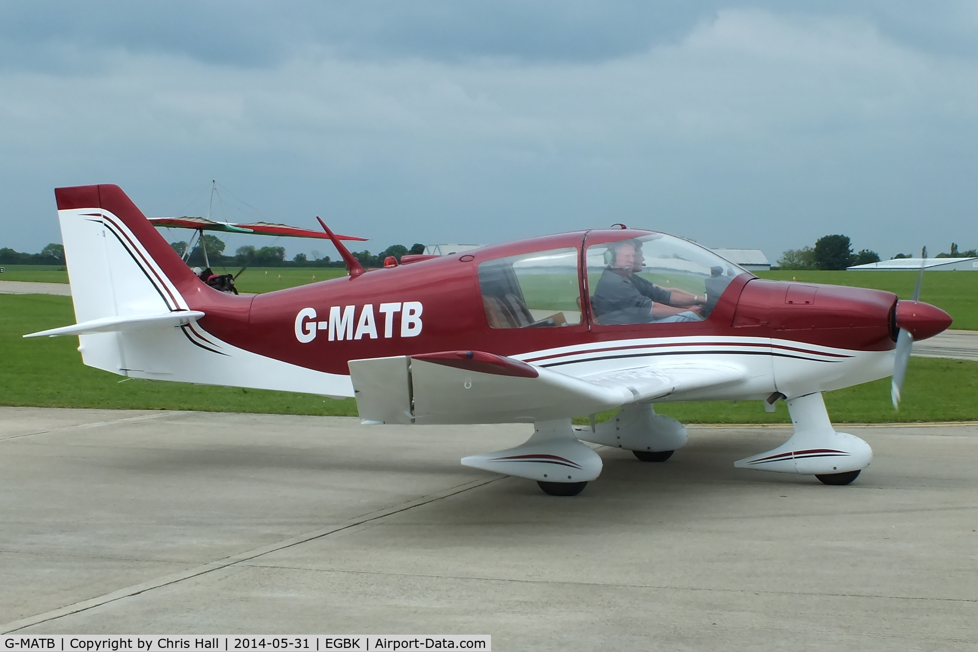 G-MATB, 1972 Robin DR-400-160 Chevalier C/N 735, at AeroExpo 2014
