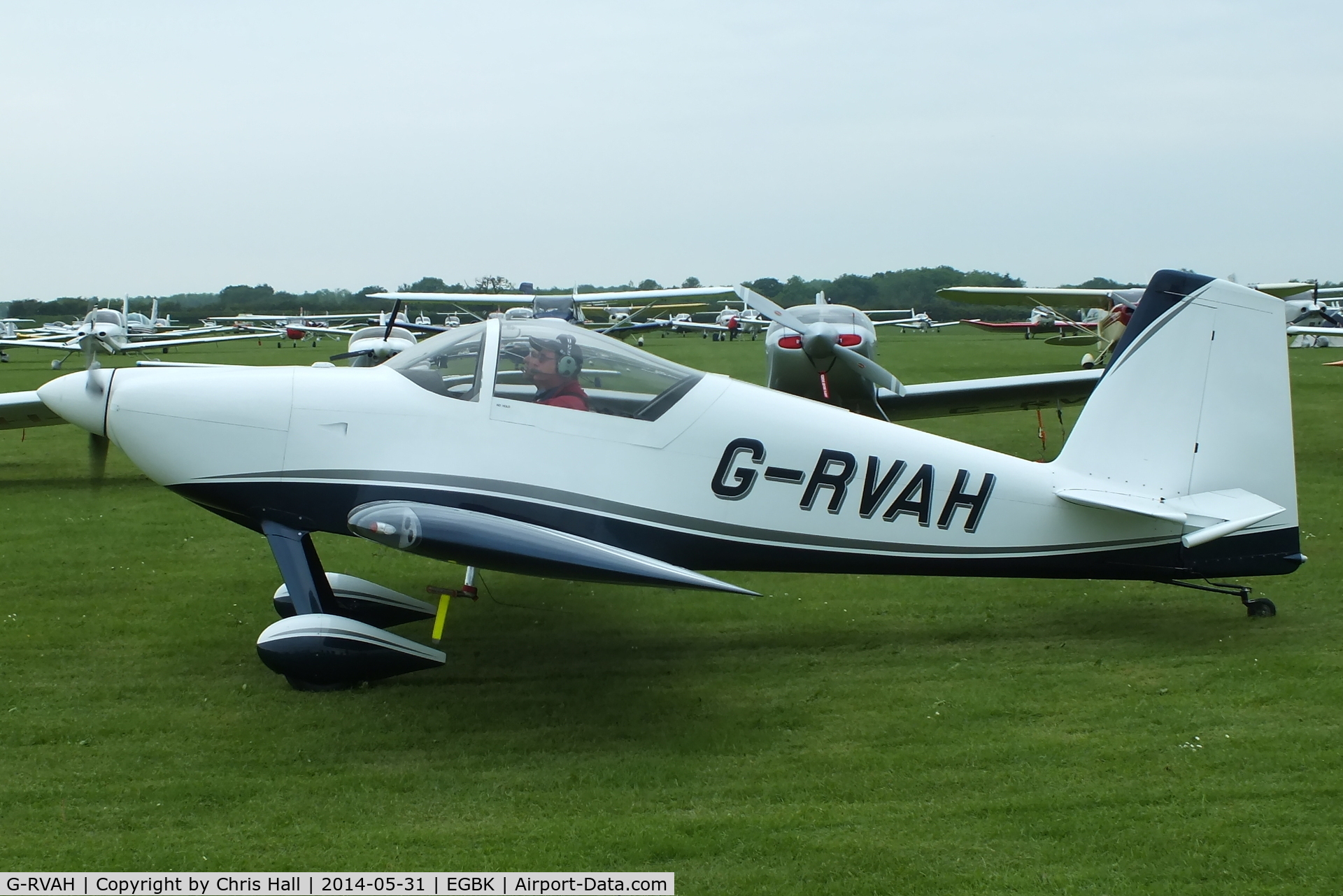 G-RVAH, 2012 Vans RV-7 C/N LAA 323-14963, at AeroExpo 2014