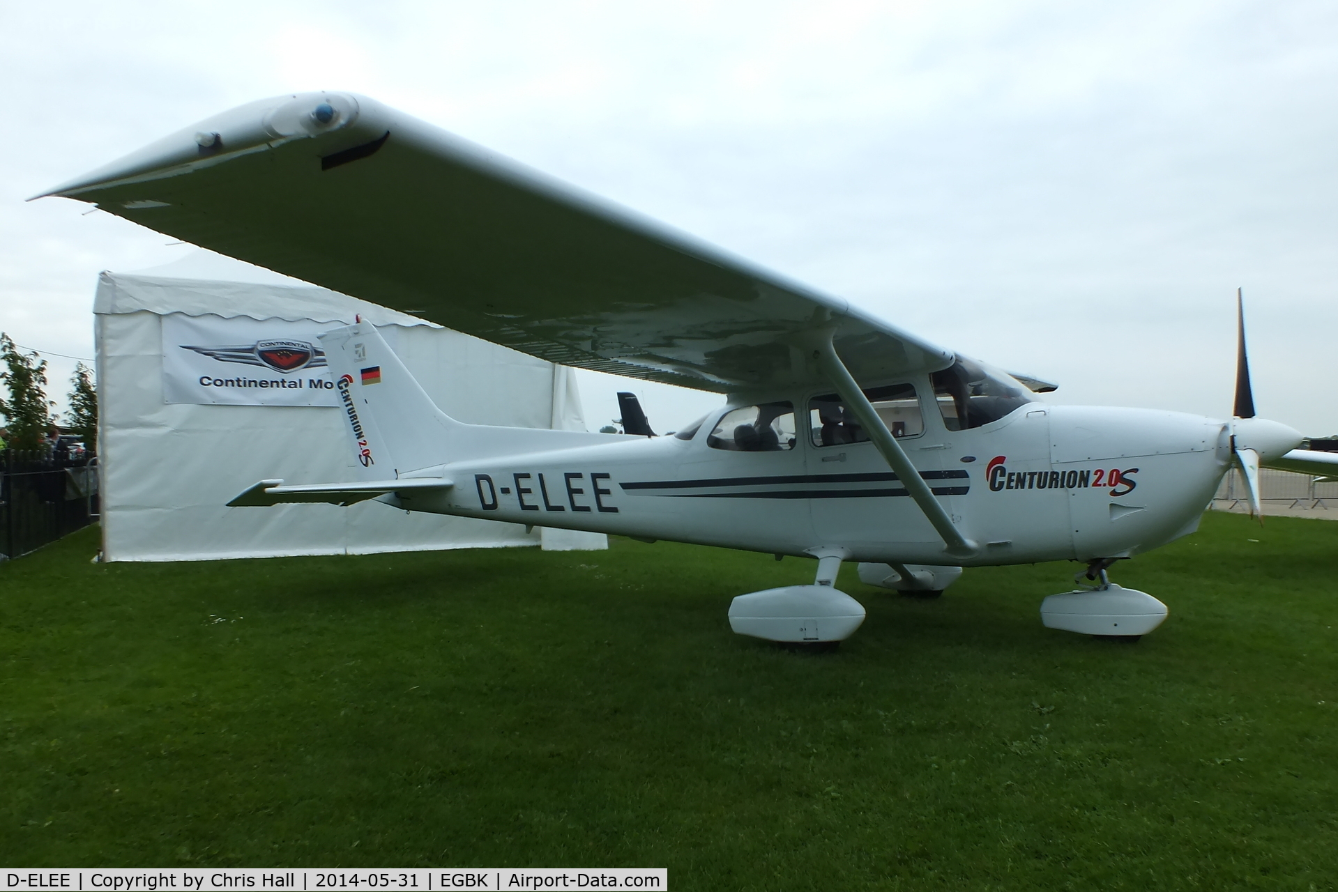 D-ELEE, 2005 Cessna 172S Skyhawk C/N 172S10099, at AeroExpo 2014