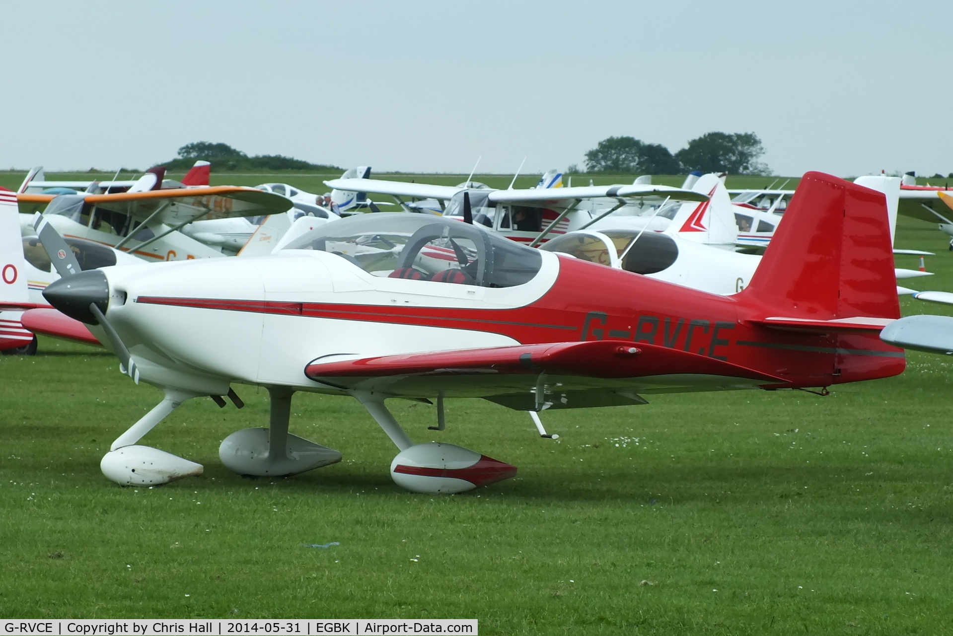 G-RVCE, 2001 Vans RV-6A C/N PFA 181-13372, at AeroExpo 2014