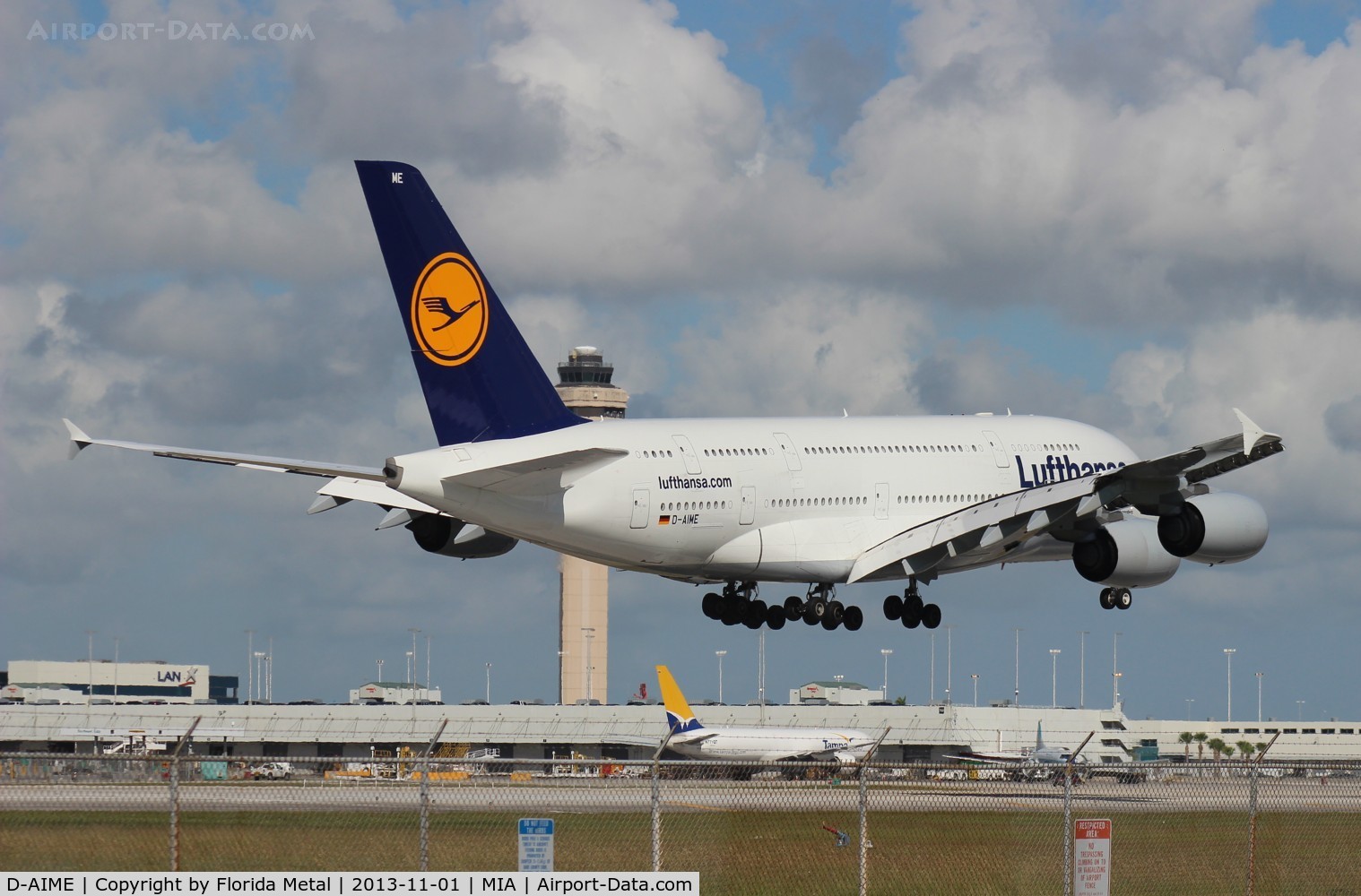 D-AIME, 2010 Airbus A380-841 C/N 061, Lufthansa A380
