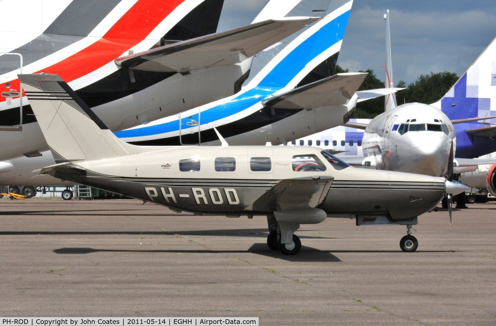 PH-ROD, Piper PA-46-350P Malibu Mirage C/N 4636443, At European
