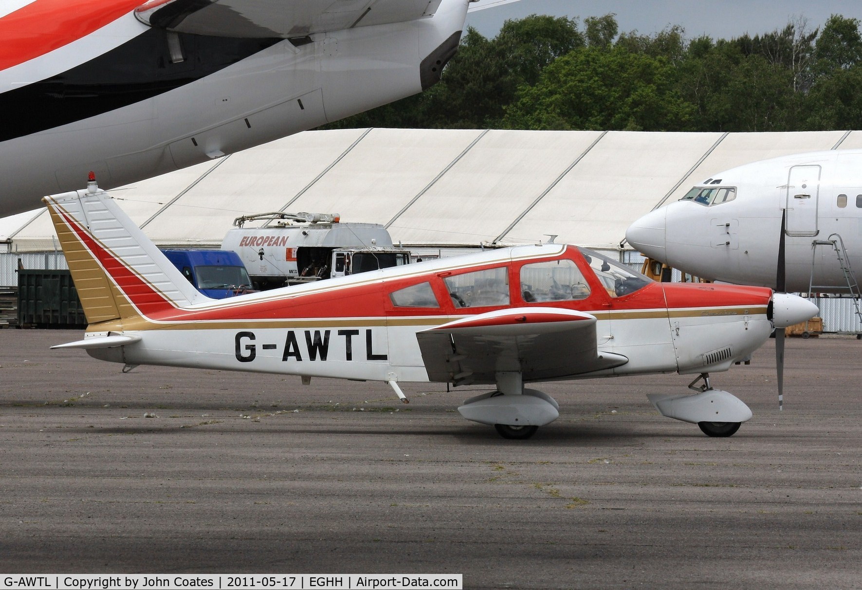 G-AWTL, 1968 Piper PA-28-180 Cherokee C/N 28-5068, At European