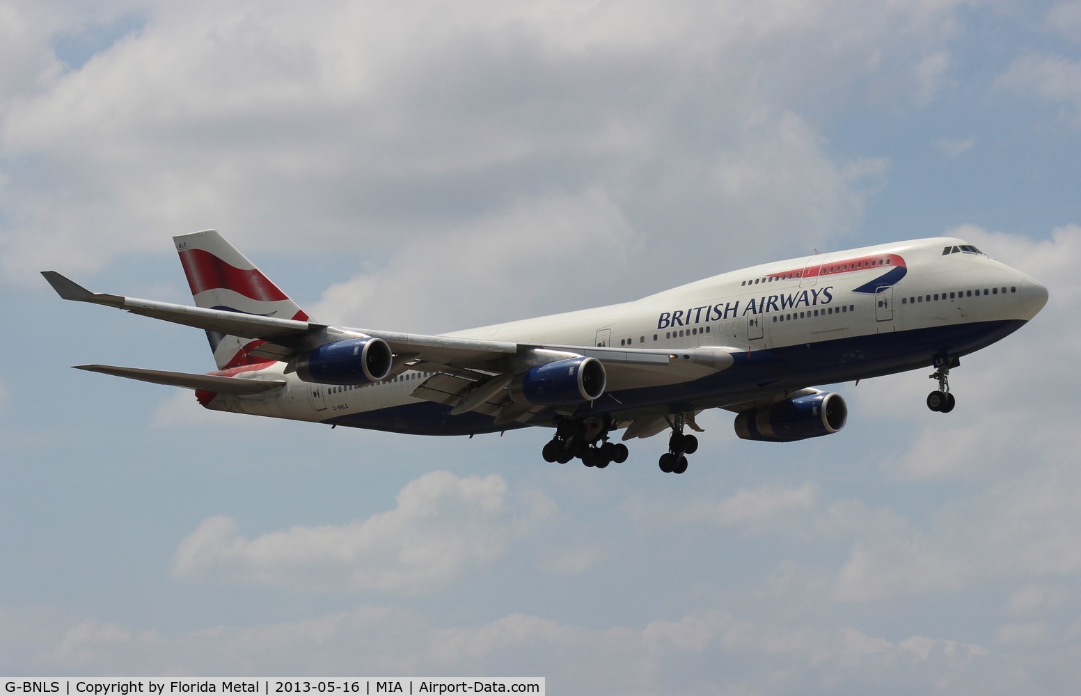 G-BNLS, 1991 Boeing 747-436 C/N 24629, British 747-400