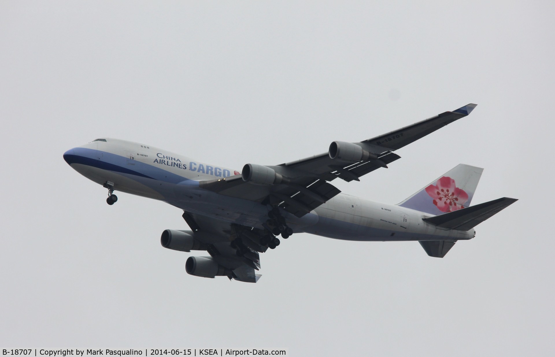 B-18707, 2001 Boeing 747-409F/SCD C/N 30764, Boeing 747-400F