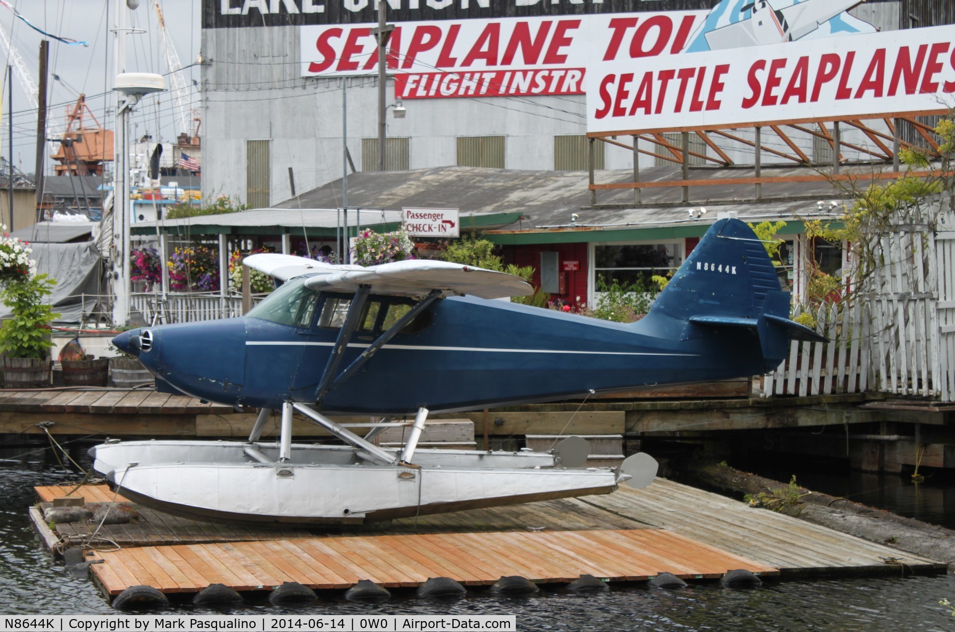 N8644K, 1947 Stinson 108-1 Voyager C/N 108-1644, Stinson 108-1