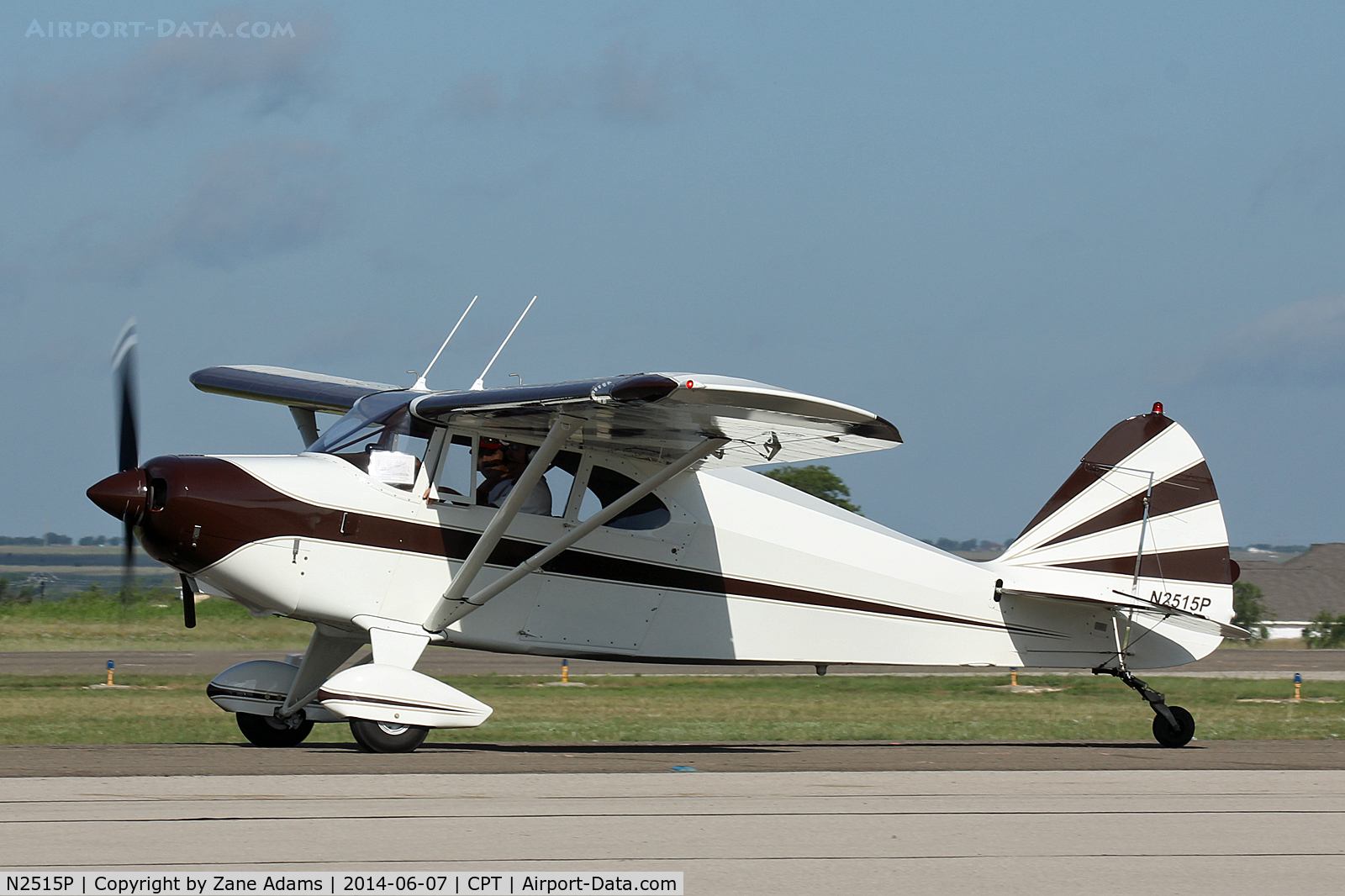 N2515P, 1955 Piper PA-22-150 C/N 22-2877, EAA Young eagles Flight - At Cleburne Municipal Airport