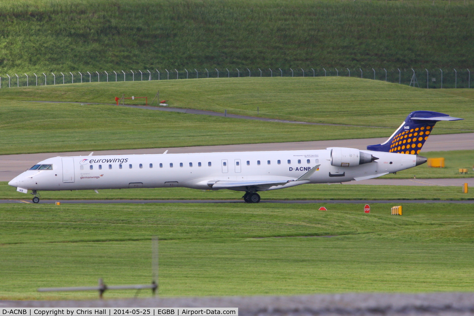 D-ACNB, 2009 Bombardier CRJ-900ER (CL-600-2D24) C/N 15230, Eurowings