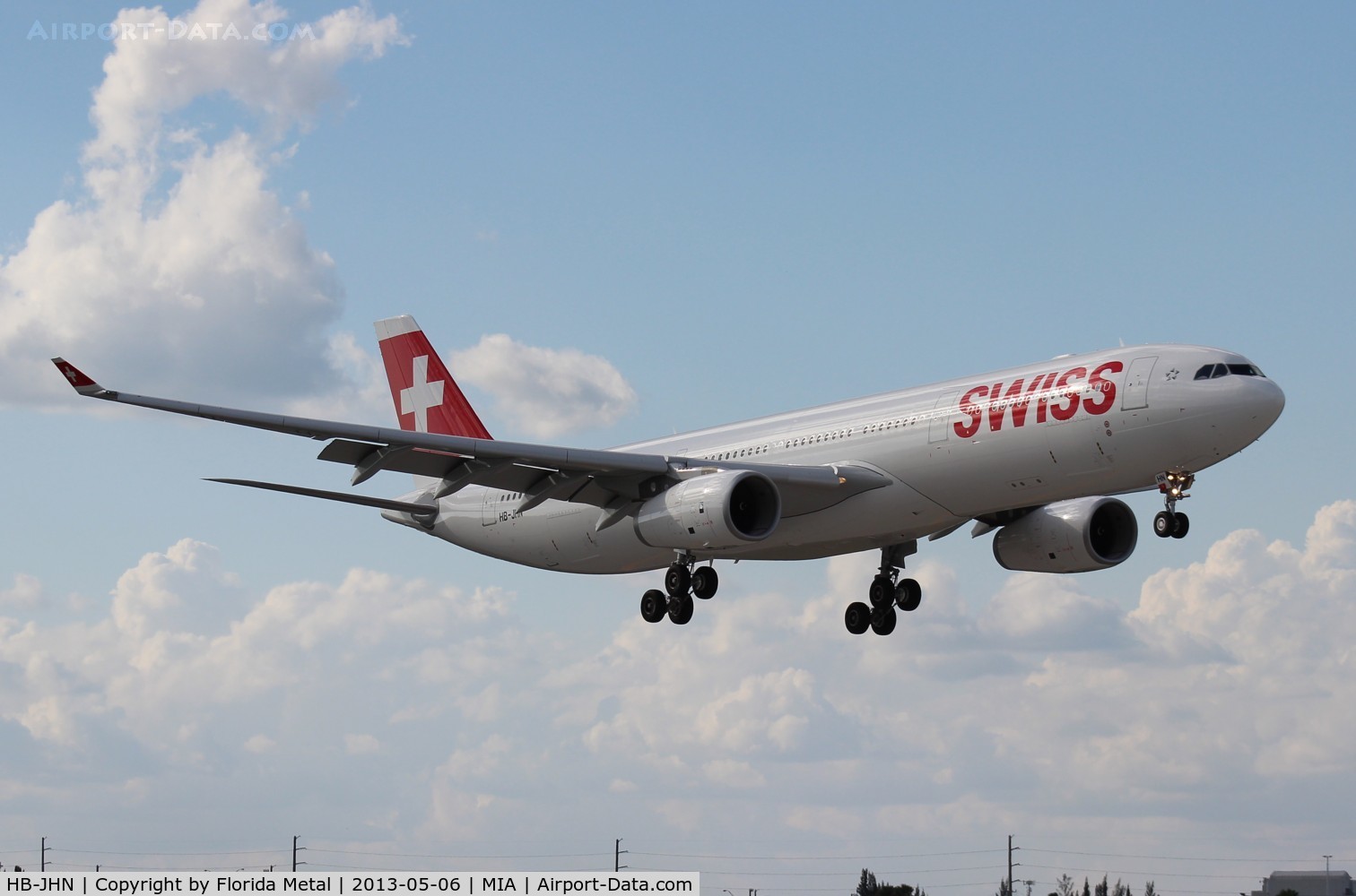 HB-JHN, 2013 Airbus A330-343X C/N 1403, Swiss A330-300