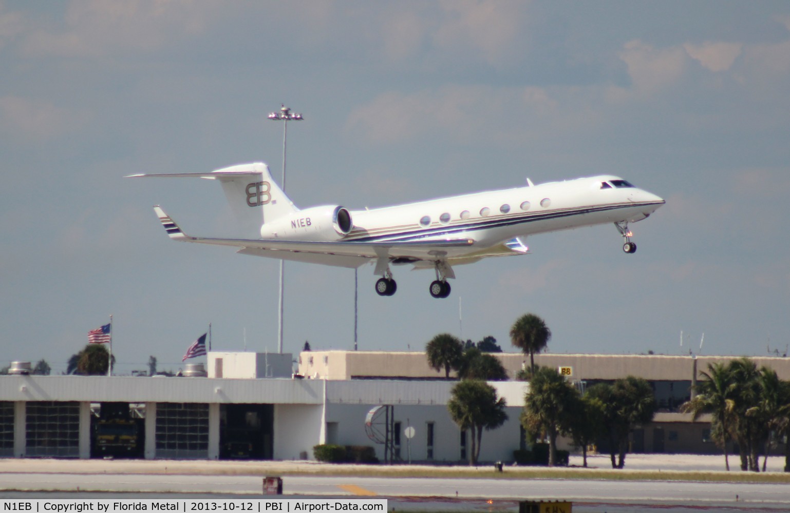 N1EB, 2008 Gulfstream Aerospace GV-SP (G550) C/N 5194, Rush Limbaugh's Gulfstream 550