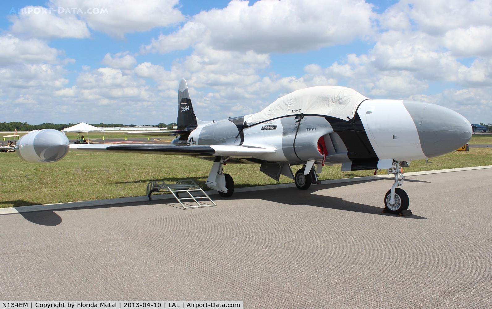 N134EM, Canadair CT-133 Silver Star 3 (CL-30) C/N T33-564, Black Diamond Jet Team CT-133 Silver Star