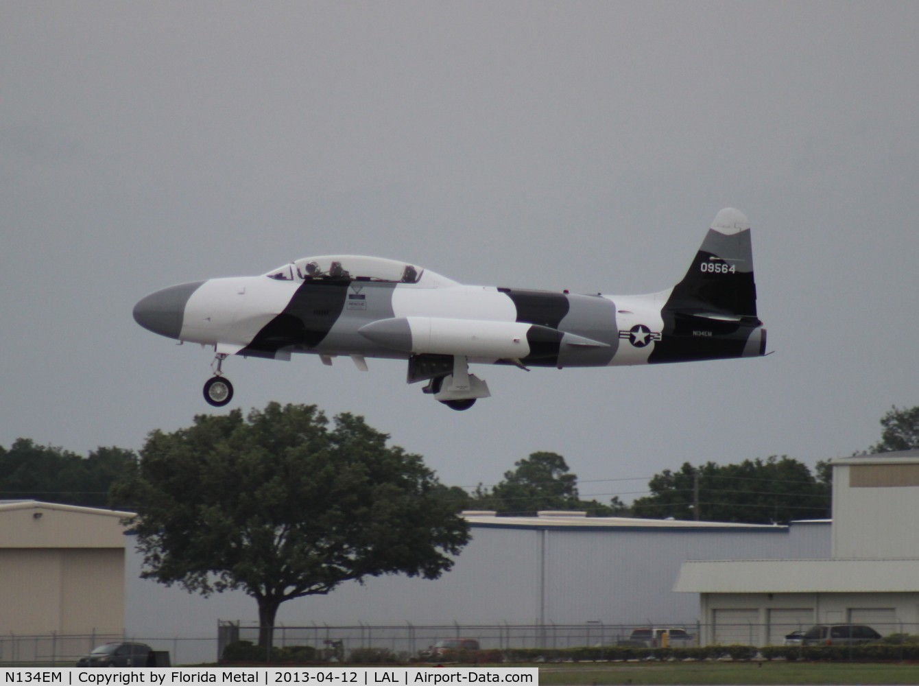 N134EM, Canadair CT-133 Silver Star 3 (CL-30) C/N T33-564, Black Diamond Jet Team CT-133